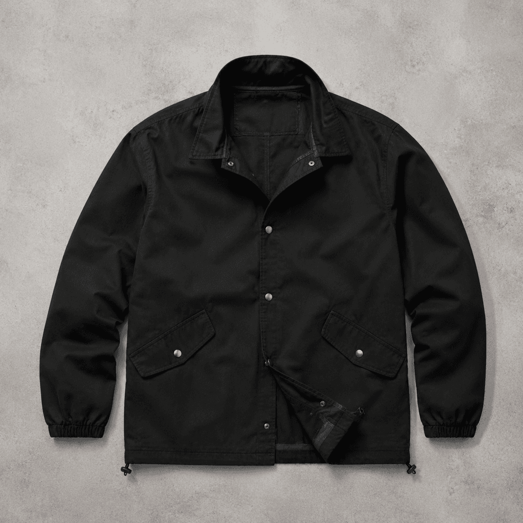 Blank varsity jacket product photo, flat lay, studio lighting