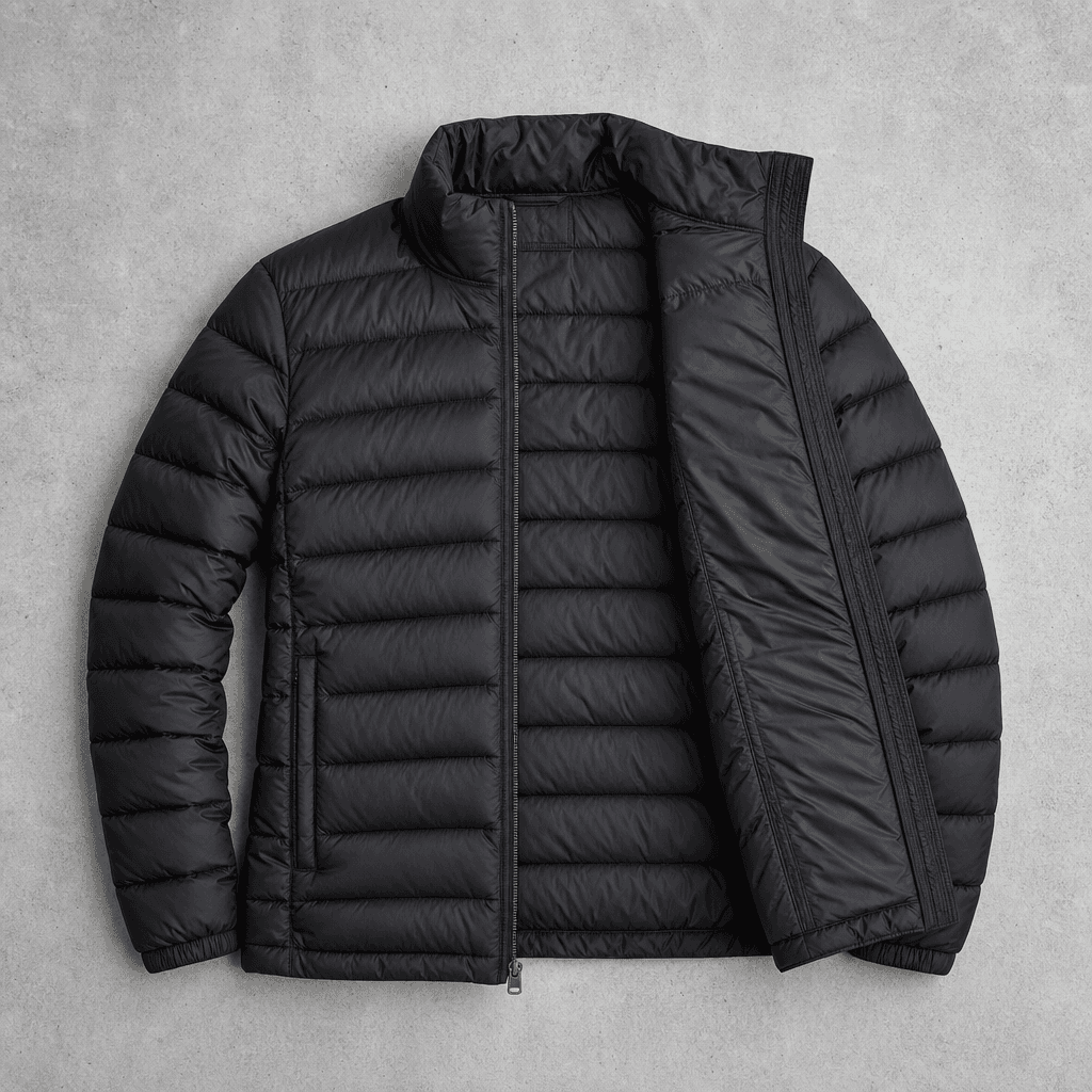 Custom Puffer Jackets custom apparel manufacturing options by SHENGDE