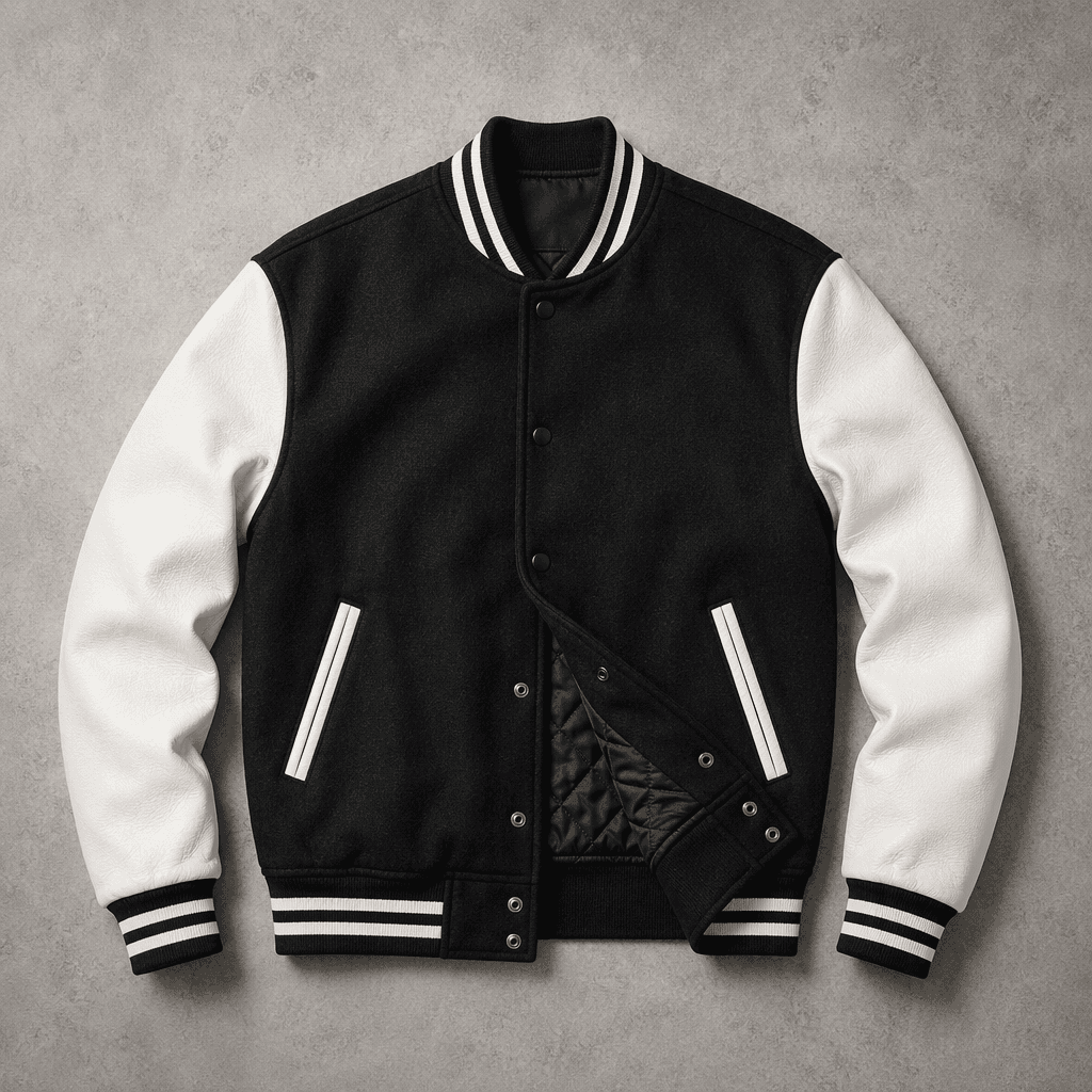 Custom Varsity Jackets custom apparel manufacturing options by SHENGDE